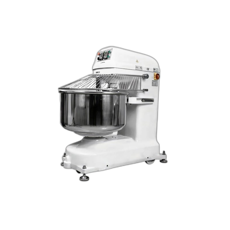 BakeMax BMSM120 Heavy Duty 120Kg Spiral Dough Mixer | 2-Speed Floor Model