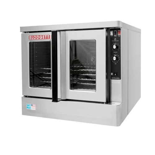 Blodgett ZEPH-200-E DBL Zephaire Bakery Depth Double Full Size Electric Convection Oven - 22kW, 208v/3ph