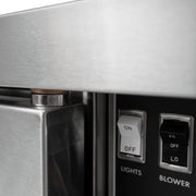 Blodgett ZEPH-200-E SGL Zephaire Bakery Depth Single Full Size Electric Convection Oven - 11kW, 208v/1ph