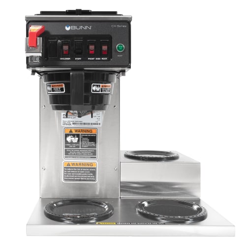 Bunn CWTF15-3 Medium Volume Decanter Coffee Maker - Automatic, 3 9/10 gal/hr, 120v (12950.0212)