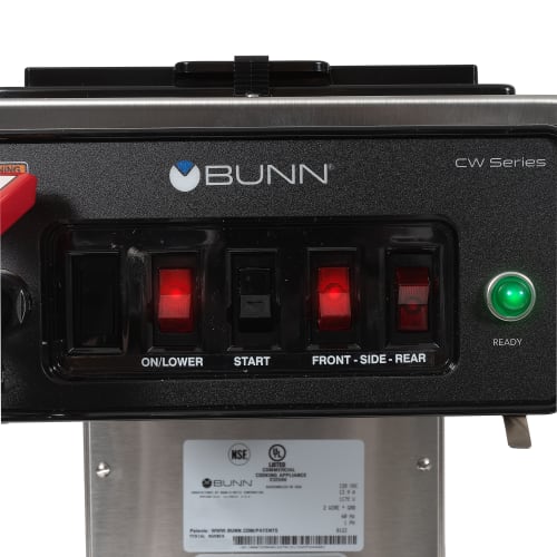 Bunn CWTF15-3 Medium Volume Decanter Coffee Maker - Automatic, 3 9/10 gal/hr, 120v (12950.0212)