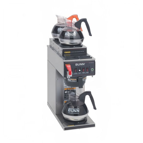Bunn CWTF15-3 Medium Volume Decanter Coffee Maker - Automatic, 3 9/10 gal/hr, 120v (12950.0217)