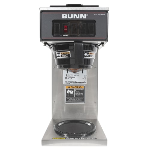 Bunn VP17-1 Medium Volume Decanter Coffee Maker - Pourover, 3 4/5 gal/hr, 120v (13300.0001)