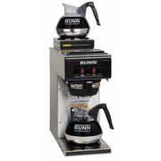 Bunn VP17-2 Medium Volume Decanter Coffee Maker - Pourover, 3 9/10 gal/hr, 120v (13300.0002)