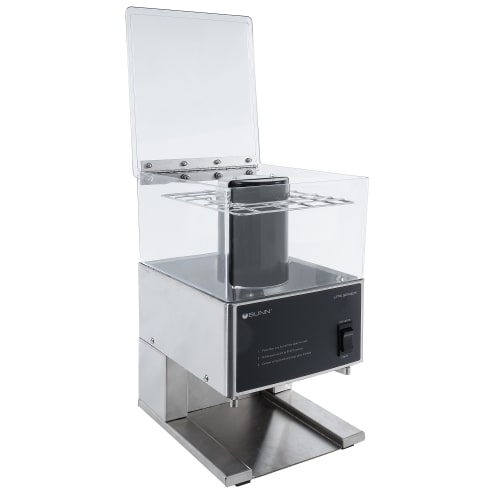 Bunn LPG Low Profile Coffee Grinder w/ 6 lb Hopper & Portion Control, 120v (20580.0001)