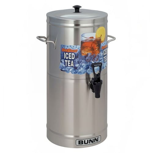 Bunn TDS-3 3 gal Round Iced Tea Coffee Dispenser w/ Handles (33000.0000)
