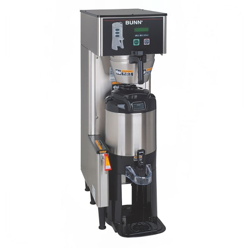 Bunn SINGLE TF DBC BrewWISE® Single Satellite Coffee Brewer, Stainless Finish, Funnel Lock, 120v (34800.0017)