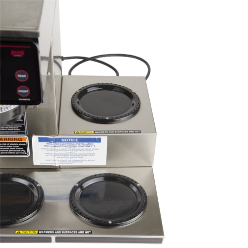 Bunn AXIOM-DV-3 AXIOM® Medium Volume Decanter Coffee Maker - Automatic, 7 1/2 gal/hr, 120v (38700.0009)