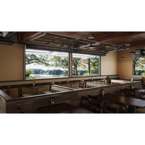 Berner PE06-C-1072AA 72" Unheated Air Curtain - Variable Speed, Aluminized Steel, 120v