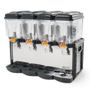 Eurodib CD4J Refrigerated Drink Dispenser w/ (4) 3 gal Bowls, Pre Mix, 110-120v