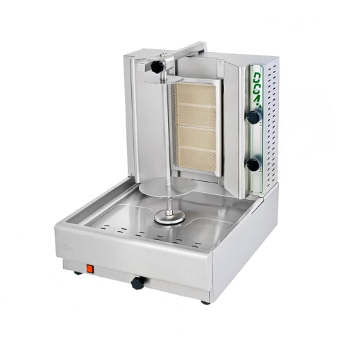 Eurodib DG6A Gyro Machine w/ 100 lb Capacity - Stainless, Natural Gas