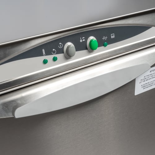 MoTak MGW-HT30 High Temp Rack Undercounter Glass Washer w/ (30) Racks/hr Capacity, 208-240v/1ph
