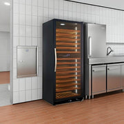 Eurodib USF328D 32 1/5" One Section Wine Cooler w/ (2) Zones - 255 Bottle Capacity, 120v