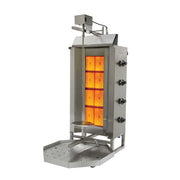 Eurodib VGB4 Gyro Machine w/ 176 lb Capacity - Stainless Steel, Convertible