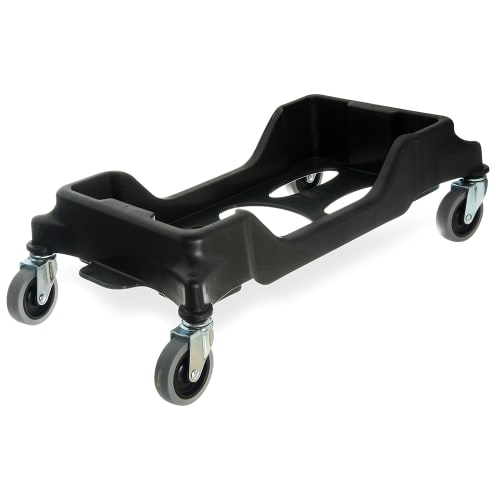 Carlisle Rectangular TrimLine™ Trash Can Dolly for 15 & 23 gal Cans, Black (36921003)