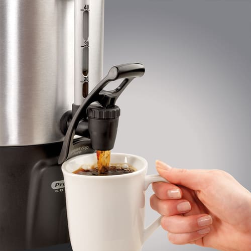 Proctor Silex 45060R 2 17/50 gal Coffee Urn w/ Dual Heaters & Tall Base, 120v