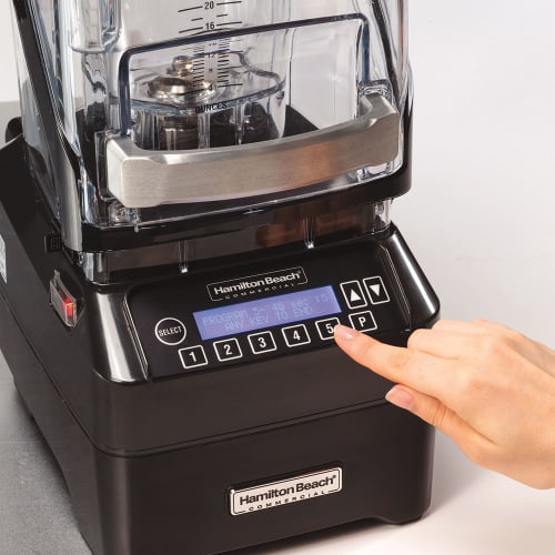 Hamilton Beach Countertop Drink Blender w/ Polycarbonate Container, (100) Programs (HBH755)