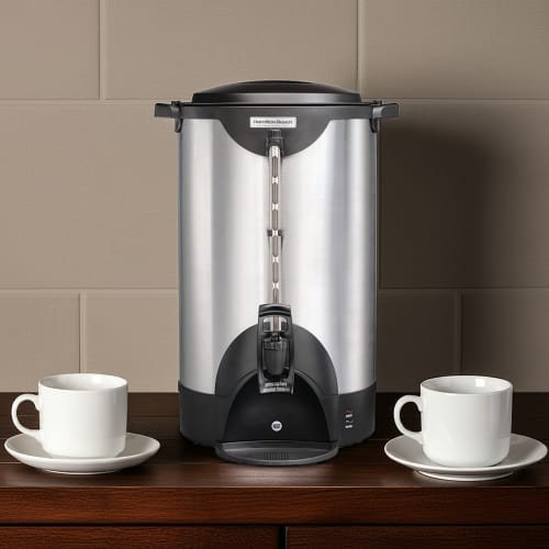 Hamilton Beach 6 1/4 gal Coffee Urn w/ 1 Tank, 120v (HCU100S)