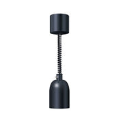 Hatco DL-400-RL 69 1/2" Ceiling Mount Heat Lamp w/ Retractable Cord - Lower Switch, Bold Black, 120v