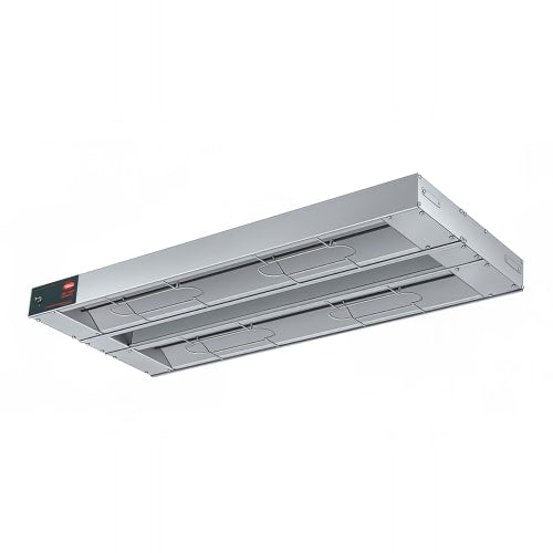 Hatco GRAHL-24D3 24" High Watts Infrared Strip Warmer - Double Rod, (1) Built In Toggle Control, 120v
