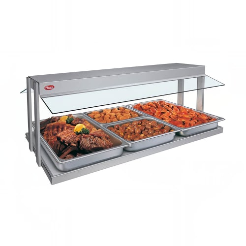 Hatco GRBW-48 49 1/8" Buffet Warmer w/ Sneeze Guards & Lights, 120 V