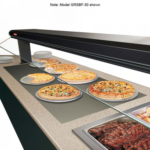 Hatco GRSBF-48-S 49 1/2"W Countertop Warming Shelf w/ 3 Warmer(s), Thermostatic Controls