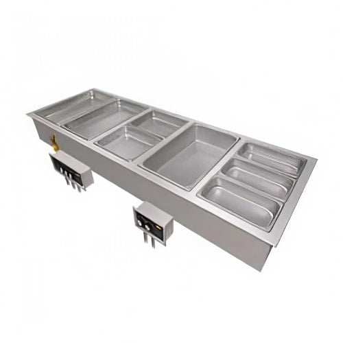 Hatco HWBI-5MA Drop-In Hot Food Well w/ (5) Full Size Pan Capacity, 208v/3ph