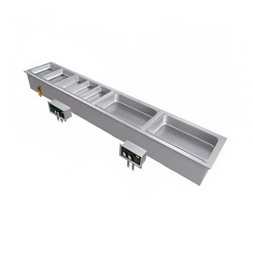Hatco HWBI-S3MA Drop-In Hot Food Well w/ (3) Full Size Pan Capacity, 208v/1ph