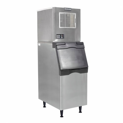 Scotsman MC0322MA-1/B322S 356 lb Prodigy ELITE® Full Cube Ice Machine w/ Bin - 370 lb Storage, Air Cooled, 115v