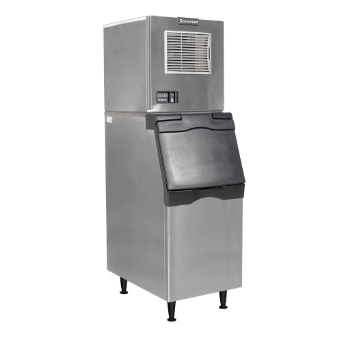 Scotsman MC0322SA-1/B322S 356 lb Prodigy ELITE® Half Cube Ice Machine w/ Bin - 370 lb Storage, Air Cooled, 115v
