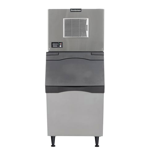 Scotsman MC0330MA-1/B530P 400 lb Prodigy ELITE® Full Cube Ice Machine w/ Bin - 536 lb Storage, Air Cooled, 115v