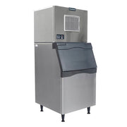Scotsman MC0330MA-1/B530S 400 lb Prodigy ELITE® Full Cube Ice Machine w/ Bin - 536 lb Storage, Air Cooled, 115v