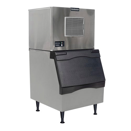 Scotsman MC0330SA-1/B330P 400 lb Prodigy ELITE® Half Cube Ice Machine w/ Bin - 344 lb Storage, Air Cooled, 115v