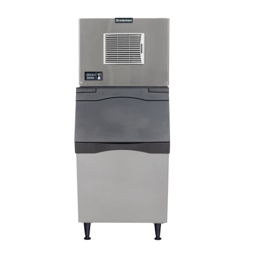 Scotsman MC0330SA-1/B530P 400 lb Prodigy ELITE® Half Cube Ice Machine w/ Bin - 536 lb Storage, Air Cooled, 115v