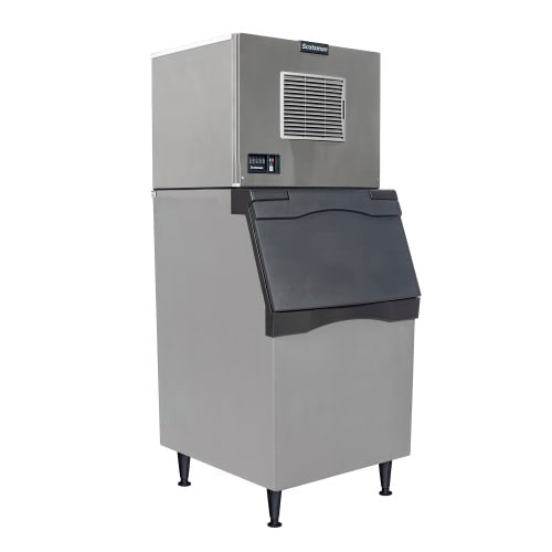 Scotsman MC0330SA-1/B530P 400 lb Prodigy ELITE® Half Cube Ice Machine w/ Bin - 536 lb Storage, Air Cooled, 115v