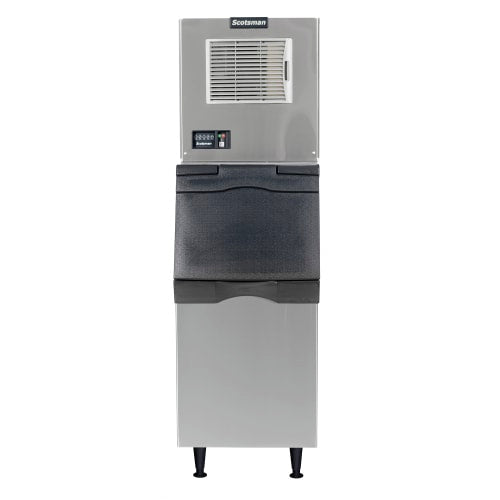 Scotsman MC0522SA-1/B322S 475 lb Prodigy ELITE® Half Cube Ice Machine w/ Bin - 370 lb Storage, Air Cooled, 115v
