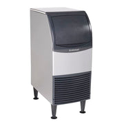 Scotsman CU0715MAX-1 15"W Full Cube Undercounter Ice Machine - 80 lbs/day, Air Cooled, Gravity Drain, 115v