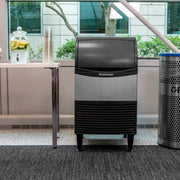 Scotsman CU0920MAX-1 20"W Full Cube Undercounter Ice Machine - 100 lbs/day, Air Cooled, Gravity Drain, 115v