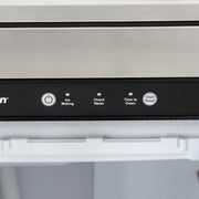 Scotsman CU50GA-1 14 7/8"W Top Hat Undercounter Ice Machine - 64 lbs/day, Air Cooled, Gravity Drain, 115v