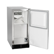 Scotsman DCE33A-1SSD 15"W Top Hat Undercounter Ice Machine - 30 lbs/day, Air Cooled, Gravity Drain, 115v