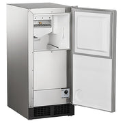 Scotsman DCE33PA-1SSD 15"W Top Hat Undercounter Ice Machine - 30 lbs/day, Air Cooled, Pump Drain, 115v