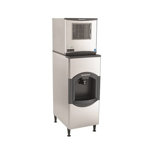 Scotsman HD22B-1 Floor Model Cube Ice Dispenser - 120 lb Storage, Bucket Fill, 115v