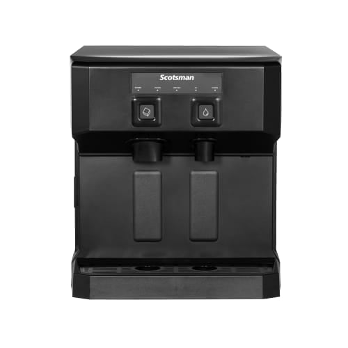 Scotsman HID207ABX-1 196 lb Countertop Water & Nugget Ice Dispenser - 7 lb Storage, Cup Fill, Push-Button Dispense, 115v