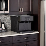 Scotsman HID207ABX-1 196 lb Countertop Water & Nugget Ice Dispenser - 7 lb Storage, Cup Fill, Push-Button Dispense, 115v