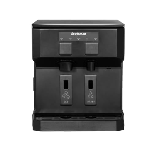Scotsman HID207AX-1 196 lb Countertop Water & Nugget Ice Dispenser - 7 lb Storage, Cup Fill, Touch-Free Dispensing, 115v