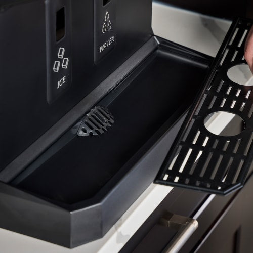 Scotsman HID207AX-1 196 lb Countertop Water & Nugget Ice Dispenser - 7 lb Storage, Cup Fill, Touch-Free Dispensing, 115v