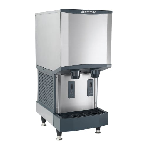 Scotsman HID312AX-1 260 lb Countertop Water & Nugget Ice Dispenser - 12 lb Storage, Cup Fill, Touch-Free Dispense, 115v