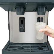Scotsman HID312AX-1 260 lb Countertop Water & Nugget Ice Dispenser - 12 lb Storage, Cup Fill, Touch-Free Dispense, 115v