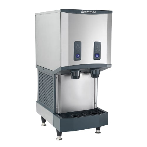 Scotsman HID312ABX-1 260 lb Countertop Water & Nugget Ice Dispenser - 12 lb Storage, Cup Fill, Push-Button Dispense, 115v