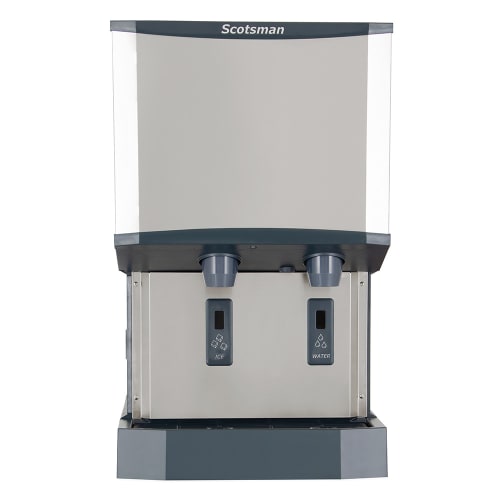 Scotsman HID525AX-1 500 lb Countertop Water & Nugget Ice Dispenser - 25 lb Storage, Cup Fill, Touch-Free Dispense, 115v